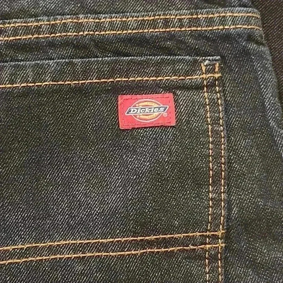 Dickies Women's Size 18R Industrial Denim 5-Pocket Dark Wash Denim Jeans‎ FD231 - Picture 9 of 11